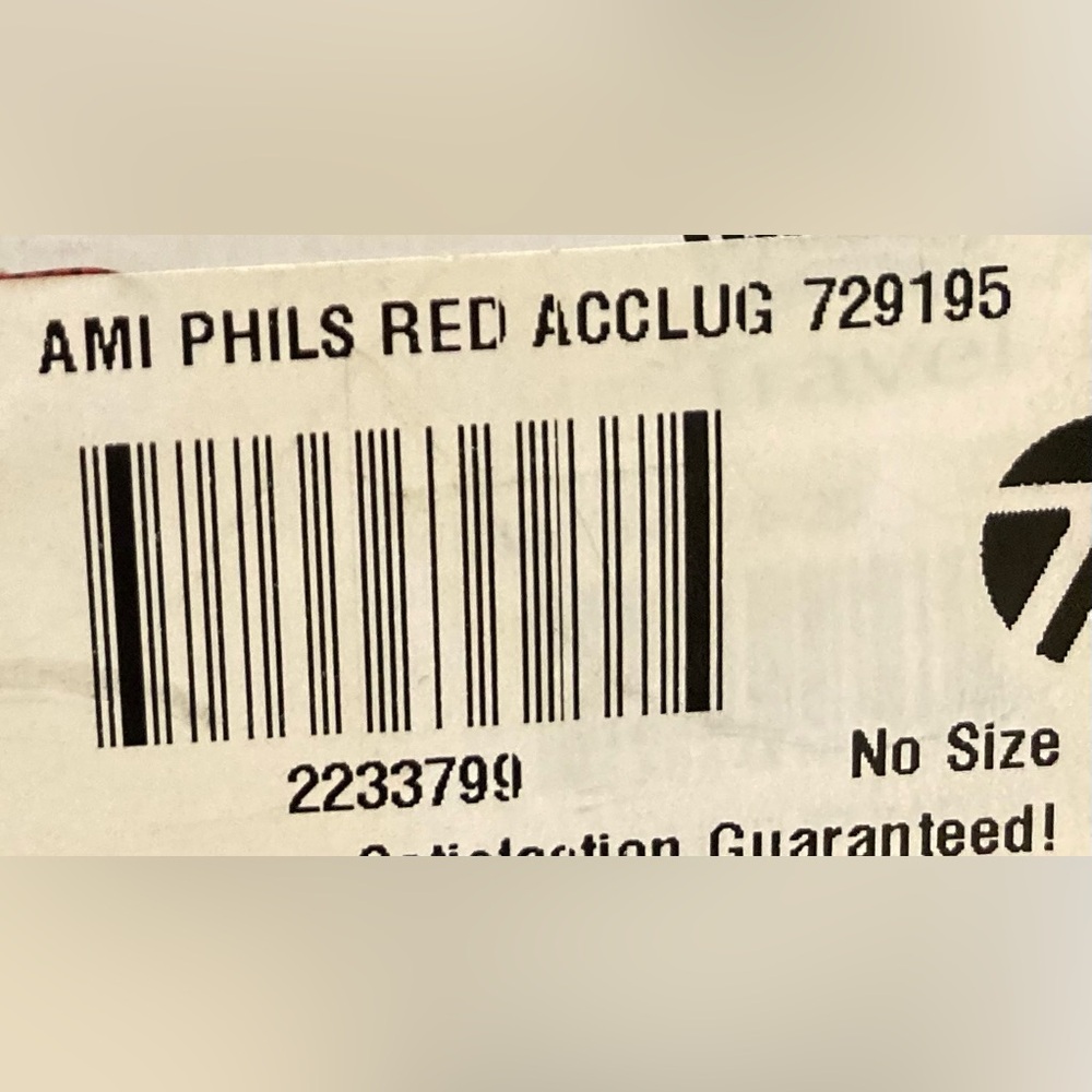 Phillies Red Luggage ID Strap - Picture 9 of 11